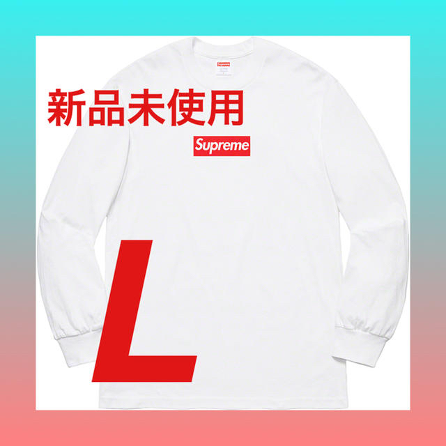 Supreme Box Logo L/S Tee White Large 白 L - Tシャツ/カットソー(七 ... Supreme Box Logo L/S Tee White 白