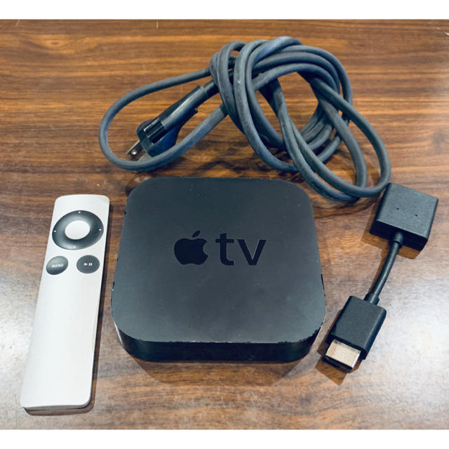 Apple(アップル)のアップルTV Apple TV (第 3 世代) +HDMI スマホ/家電/カメラのテレビ/映像機器(その他)の商品写真