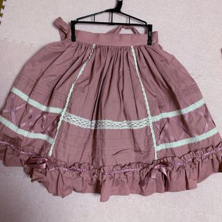 アンジェリックプリティー(Angelic Pretty)の★Angelic Pretty フリルスカート ペールピンク★(ひざ丈スカート)