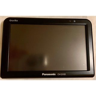 パナソニック(Panasonic)のゴリラ　5インチナビ中古　新品ステイ＋新品シガー電源付(カーナビ/カーテレビ)