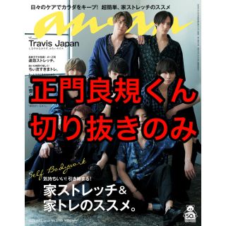 マガジンハウス(マガジンハウス)のanan 2020年5月13日号 No.2199 正門良規くん 切り抜き(生活/健康)