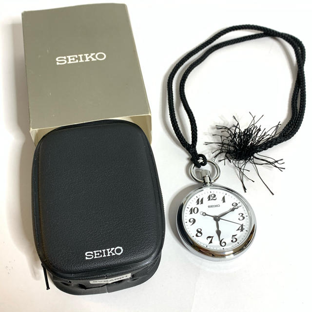 SEIKO セイコー  懐中時計　未使用　電池切れ