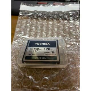 TOSHIBA コンパクトフラッシュ　EXCERIA 128GB　バルク品　東芝(その他)