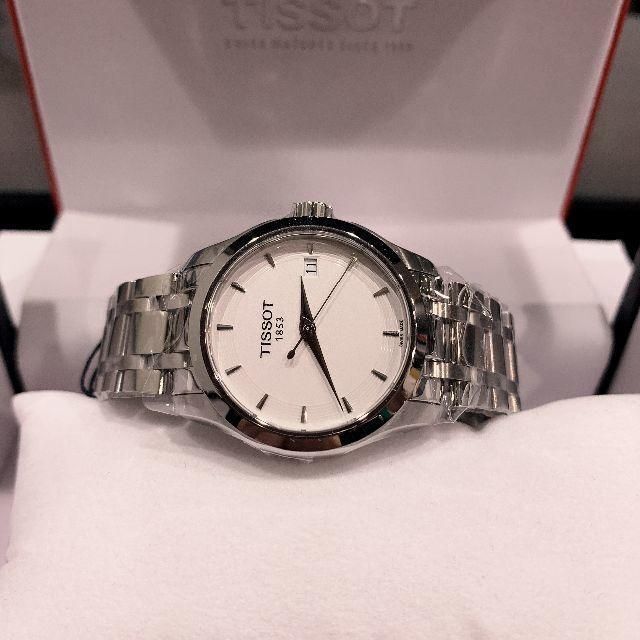 超激得SALE TISSOT - 新品ティソTISSOT 腕時計 クチュリエ ホワイト