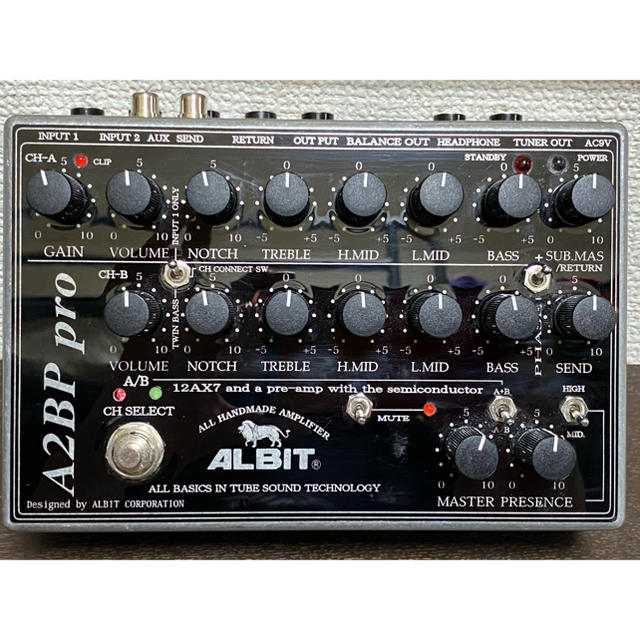 ALBIT A2BP Pro エフェクター(ALBIT A2BP Pro ベースエフェクター) ALBIT A2BP Pro エフェクター(ALBIT A2BP Pro ベースエフェクター)