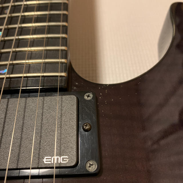 ESP(イーエスピー)のE-Ⅱ M-Ⅱ FM NECK THRU (See Thru Black) 楽器のギター(エレキギター)の商品写真