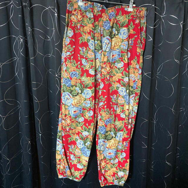 supreme Flower pant 14fw L