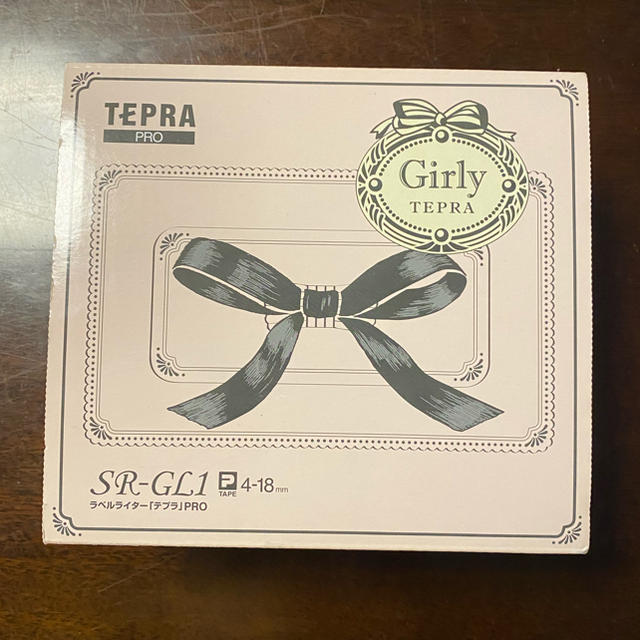 テプラ pro TEPRA Girly  SR-GL1 美品