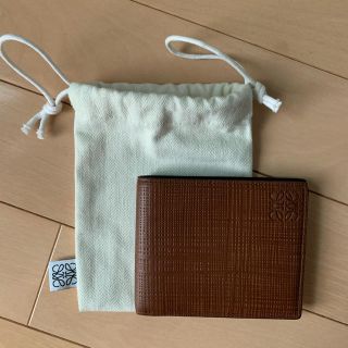 ロエベ(LOEWE)のロエベ リネン財布(折り財布)