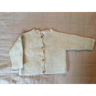 ザラキッズ(ZARA KIDS)のZARA ニットカーディガン　サイズ68(カーディガン/ボレロ)