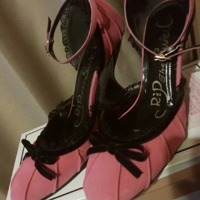 ヒール　パンプス　サンダル　ウエッジソール レディースの靴/シューズ(ハイヒール/パンプス)の商品写真