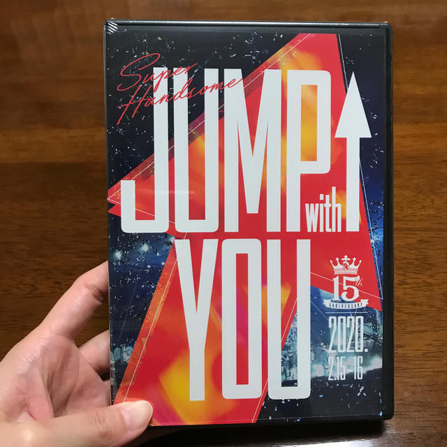  SUPER HANDSOME LIVE「JUMP↑with YOU」 エンタメ/ホビーのDVD/ブルーレイ(ミュージック)の商品写真