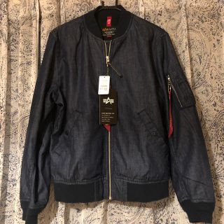 アルファインダストリーズ(ALPHA INDUSTRIES)のコジコジーコ様専用です。ALPHA INDUSTRIES デニム　MA1(ブルゾン)