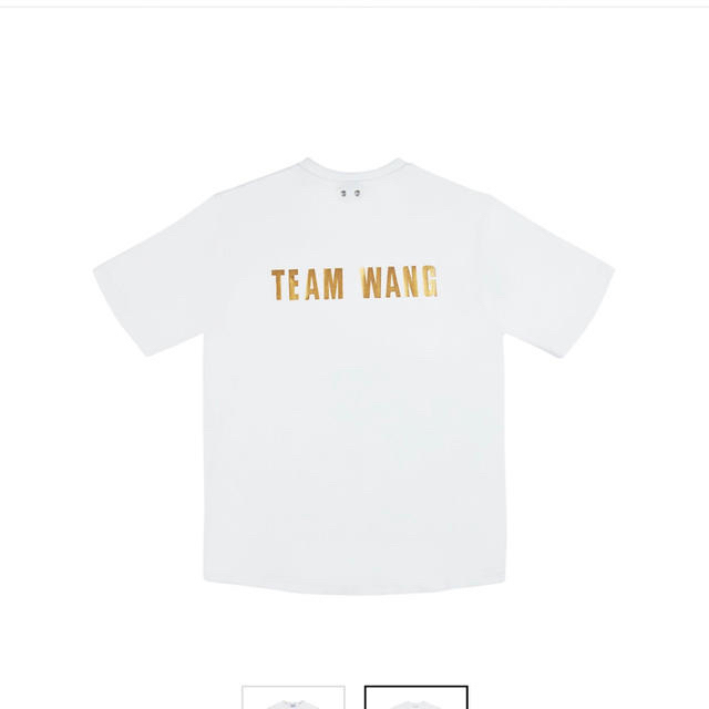 TEAMWANG Tシャツ　ホワイト　GOT7 ジャクソン　ジェク　スニ