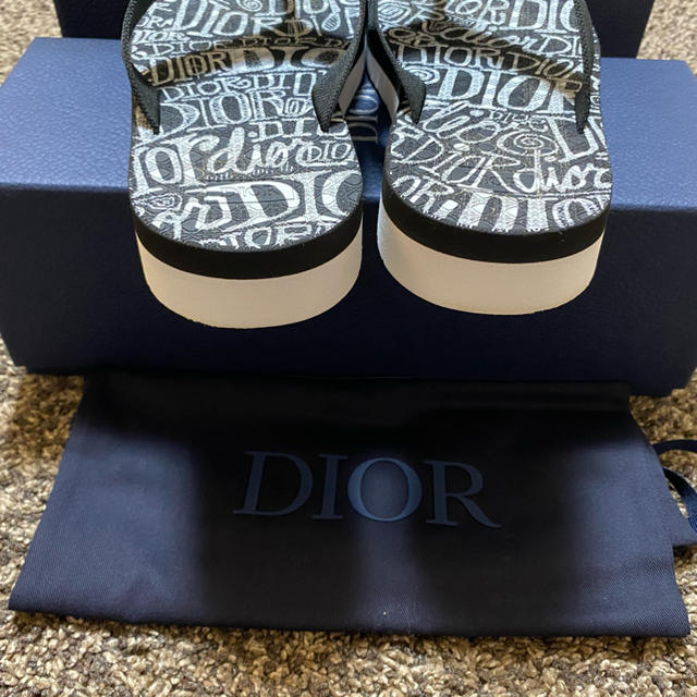 Christian Dior(クリスチャンディオール)のDIOR AND SHAWN ビーチサンダル　定価57200 メンズの靴/シューズ(サンダル)の商品写真
