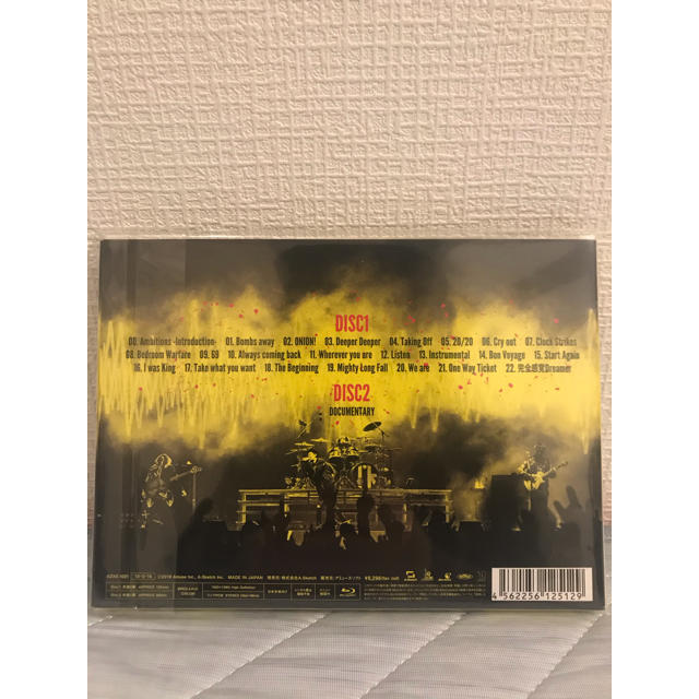ONE OK ROCK(ワンオクロック)のONE OK ROCK 2017  Ambitions JAPAN TOUR エンタメ/ホビーのDVD/ブルーレイ(ミュージック)の商品写真