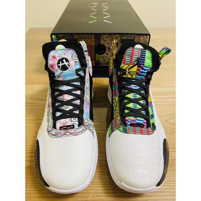 ダークブラウン 茶色 SNKRS当選 エアジョーダン34 RUI 八村塁 27cm新品