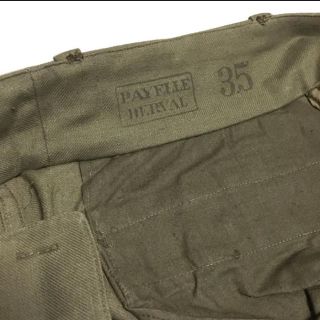 マルタンマルジェラ(Maison Martin Margiela)の値段見直しました。フランス軍 M-47 カーゴパンツ 前期型 35 ほぼ新品(ワークパンツ/カーゴパンツ)