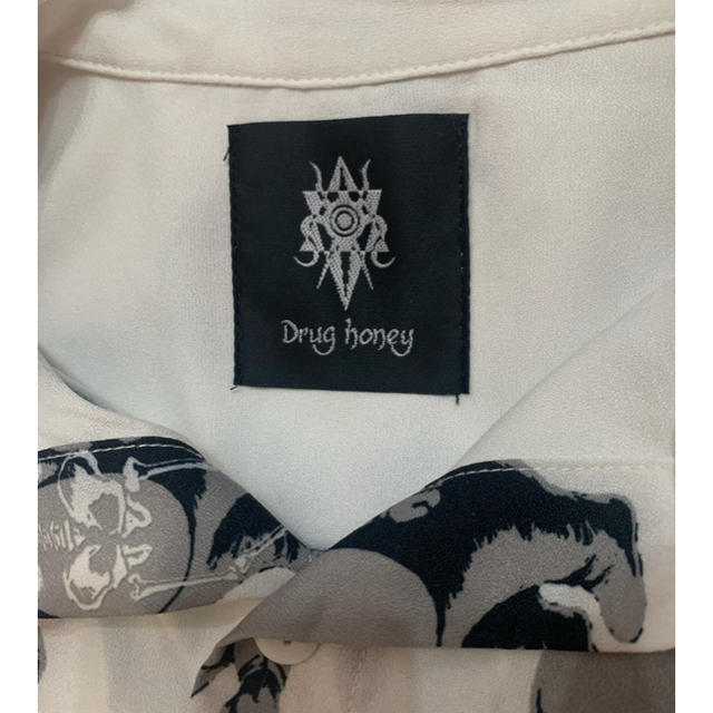 Drug honey  ドラッグハニー スケルトンシャツ レディースのトップス(シャツ/ブラウス(長袖/七分))の商品写真