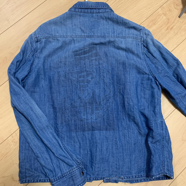 Zadig&Voltaire(ザディグエヴォルテール)のMOE様専用　ザディグ デニムシャツ　 レディースのトップス(シャツ/ブラウス(半袖/袖なし))の商品写真