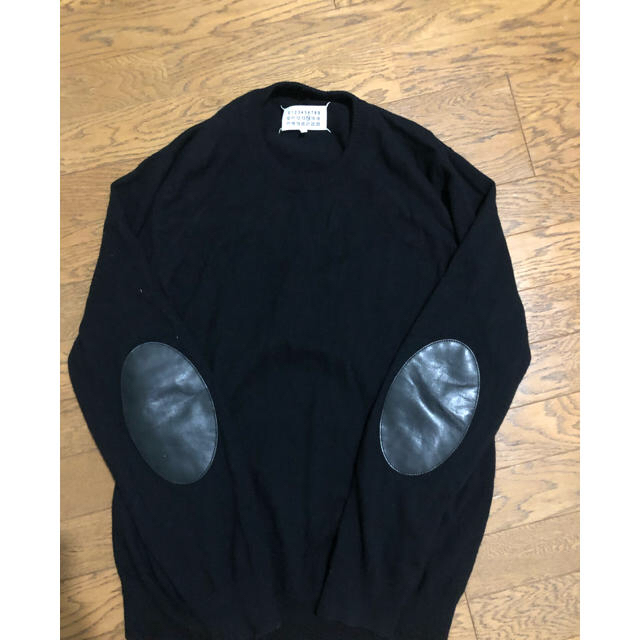 Maison Martin Margiela(マルタンマルジェラ)のMaison Margiela マルジェラ エルボーパッチ XXL メンズのトップス(ニット/セーター)の商品写真