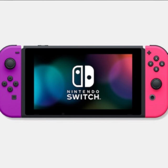 任天堂ストア限定】Switch ネオンパープル ネオンピンク 人気激安