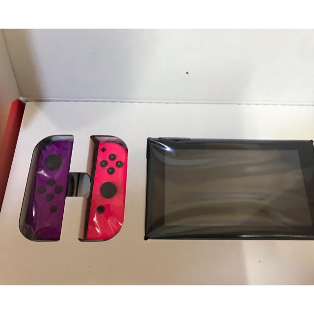 Nintendo Switch - 【任天堂ストア限定】Switch ネオンパープル ネオン