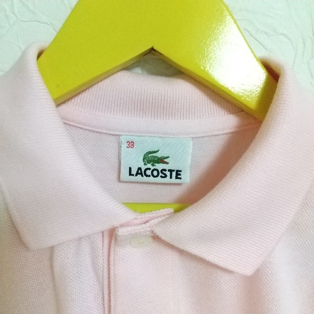 LACOSTE(ラコステ)のLACOSTE ポロシャツ ピンク 38 GOLF レディースのトップス(ポロシャツ)の商品写真