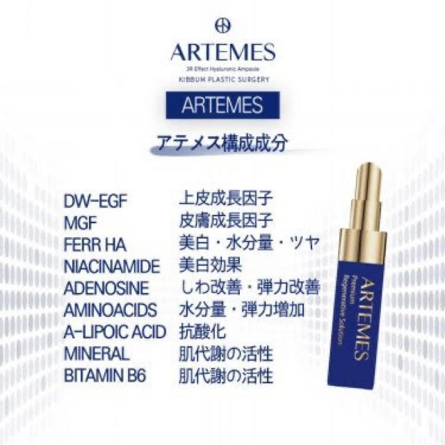 ARTEMES アテメス アンプル 美容液 5本 1