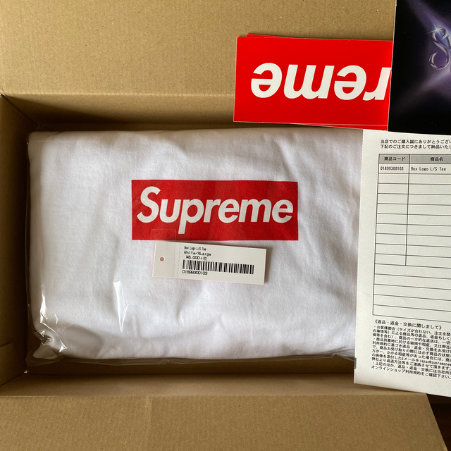 Supreme(シュプリーム)のBox Logo L/S Tee メンズのトップス(Tシャツ/カットソー(七分/長袖))の商品写真