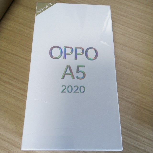 Rakuten(ラクテン)のOPPO A5 2020 ブルー 新品未開封楽天モバイル  スマホ/家電/カメラのスマートフォン/携帯電話(スマートフォン本体)の商品写真