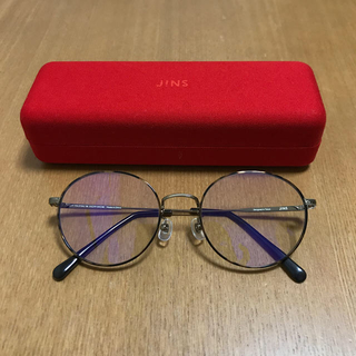 JINS - JINS メガネ（度なし ブルーライトカット）ALMF19A015A の 