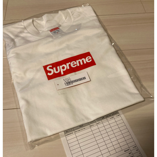 Supreme(シュプリーム)のsupreme box logo L/S tee s メンズのトップス(Tシャツ/カットソー(七分/長袖))の商品写真