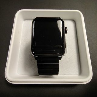 アップルウォッチ(Apple Watch)のApple watch series2　ブラックステンレス(その他)