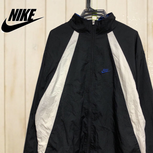 NIKE(ナイキ)の【90s 古着 NIKE ナイロンジャケット ビックシルエット】 メンズのジャケット/アウター(ナイロンジャケット)の商品写真