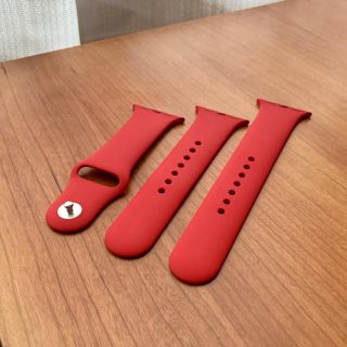 アップルウォッチ(Apple Watch)の純正 Apple Watch (PRODUCT)RED スポーツバンド(その他)