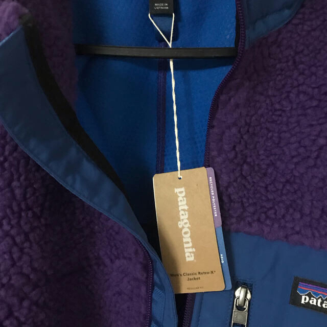 patagonia(パタゴニア)のcandy man様専用　パタゴニア　レトロx  PUR パープル メンズのジャケット/アウター(ブルゾン)の商品写真