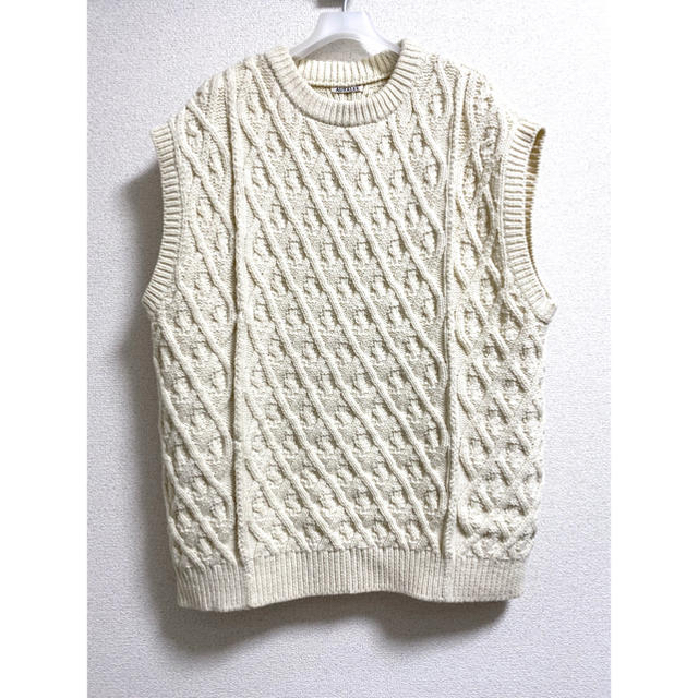 AURALEE 19AW アランニット ベスト オーラリー セーター rotondaro.com.uy