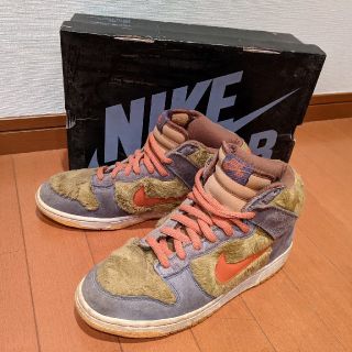 ナイキ(NIKE)のNIKE ナイキ ダンクハイプレミアム SB ベアブリック 27cm(スニーカー)