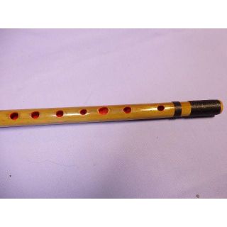 篠笛八本調子 C管 唄物 ドレミ調 天地糸巻 MR8-23