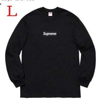 シュプリーム(Supreme)のSupreme Box Logo L/S Tee Black L(Tシャツ/カットソー(七分/長袖))