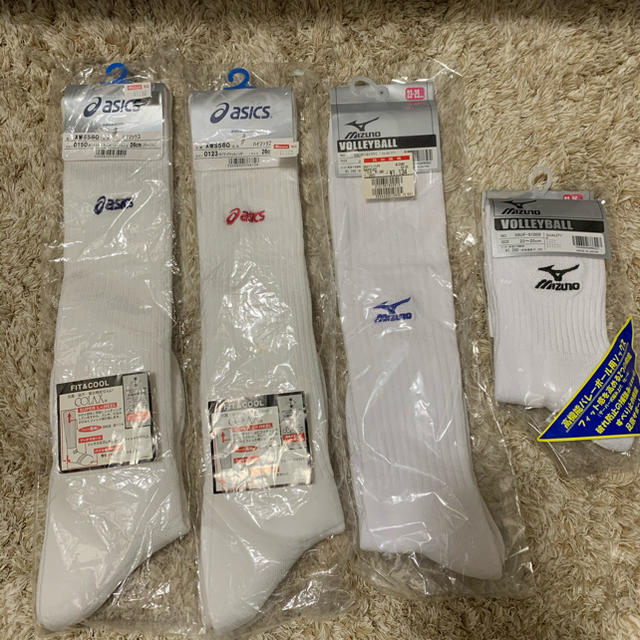 asics(アシックス)のアシックス バレー用 靴下 レディースのレッグウェア(ソックス)の商品写真