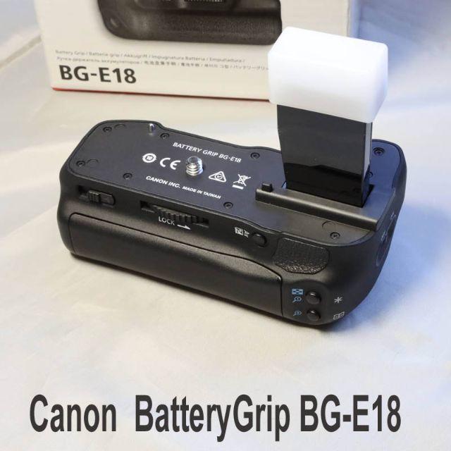 ☆Canon  純正バッテリーグリップ　BG-E18 美品 ☆ 2