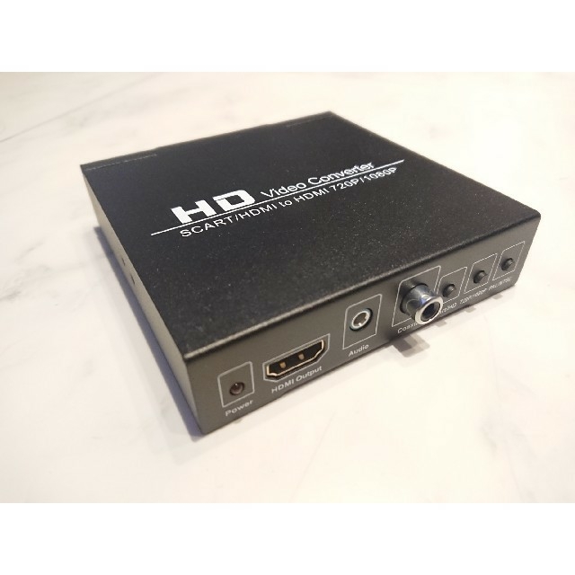 Modig ingeniør skammel RGB to HDMI コンバーター 変換器 アプコン SCART規格 21ピンの通販 by umaio's shop｜ラクマ