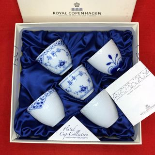 ロイヤルコペンハーゲン(ROYAL COPENHAGEN)の【専用】　　　　　【激レア 未使用】フルーテッド　カップコレクション(グラス/カップ)