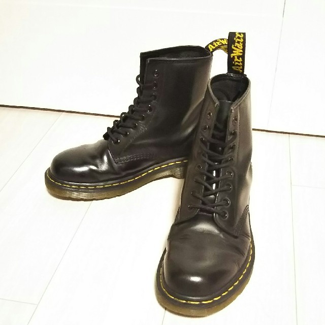 美品】ドクターマーチン Dr.Martens 8ホール ブーツ 25cm - ブーツ