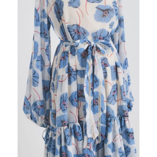 Rosary moon - 大人気♡Flower Teared Gather Dress の通販 by プロフ
