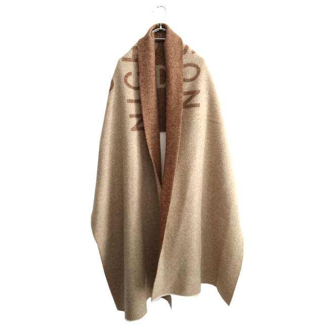 1LDK SELECT(ワンエルディーケーセレクト)のSTUDIO NICHOLSON WOOL THE LOGO SCARF メンズのファッション小物(ストール)の商品写真