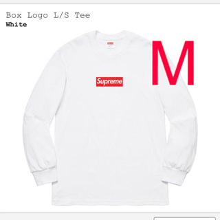 シュプリーム(Supreme)のSupreme Box Logo L/S Tee M(Tシャツ/カットソー(七分/長袖))