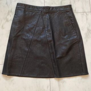 ザラ(ZARA)のZARAレザースカート(ミニスカート)